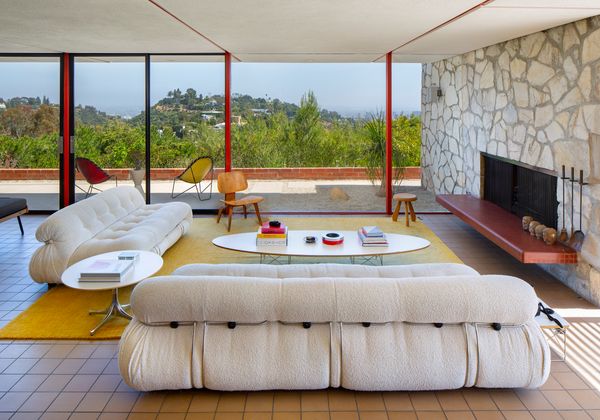 Thanks to the Case Study homes being so meticulously documented, the current owner was able to refurbish much of the property to it's original specifications and finishes.