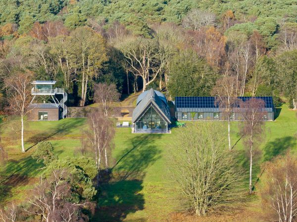 A U.K. Farmstead Tests the Limits of Country Living—Down to a Hot Pink Structure