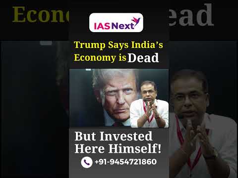 Trump Says India’s Economy is Dead |But Invested Here Himself!