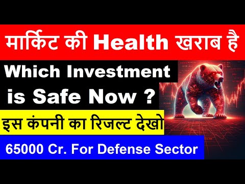 Market’s Health is Weak – Which Investment is Safe Now? | ₹65,000 Cr Boost for Defense