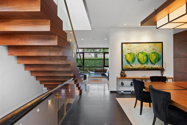 Mahogany Woodwork and a Bamboo Garden Take Center Stage in This $2.9M Home in the Detroit Suburbs