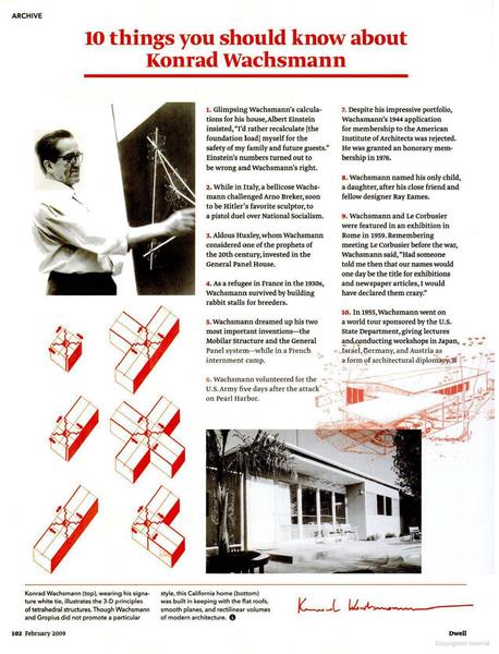 From the Archive: How Konrad Wachsmann Became a Prefab Pioneer