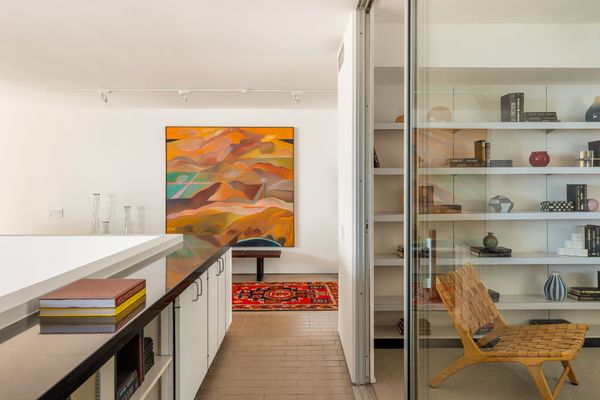 Throughout, the home features custom cabinetry.