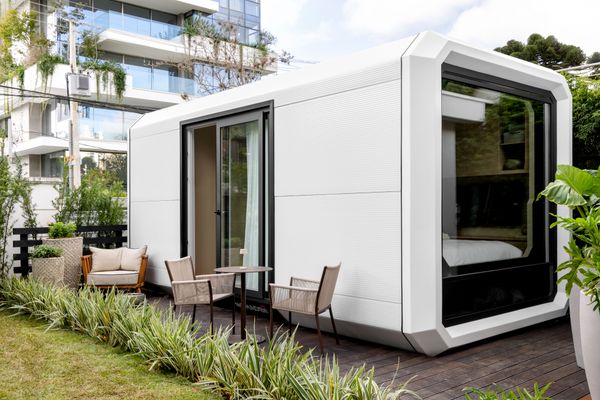 Gabriela Casagrande Arquitectura and modular builder Nomaden collaborated on a tiny home meant to provide a high standard of living with sustainable features.