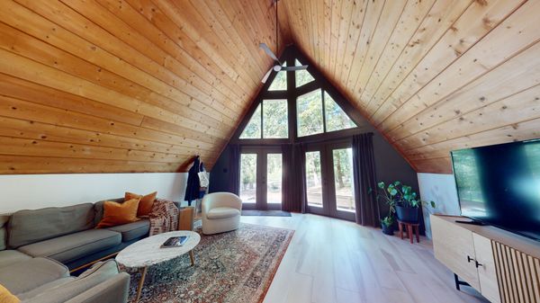 For $729K, You Can Score a Matte Black A-Frame in Tennessee