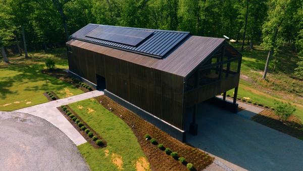 An Off-Grid Home Inspired by North Carolina’s Historic  Tobacco Barns Asks $2.8M
