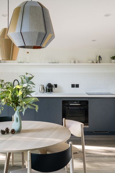 The home comes furnished and interior designed by Koto.