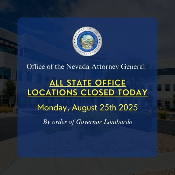 Nevada State Government Shut Down for Second Day in a Row Due to System Hack