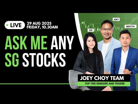 📊 LIVE SG Stock Analysis: Ask Me Any Stock | STI Trends & 1GT (Pro) in Action