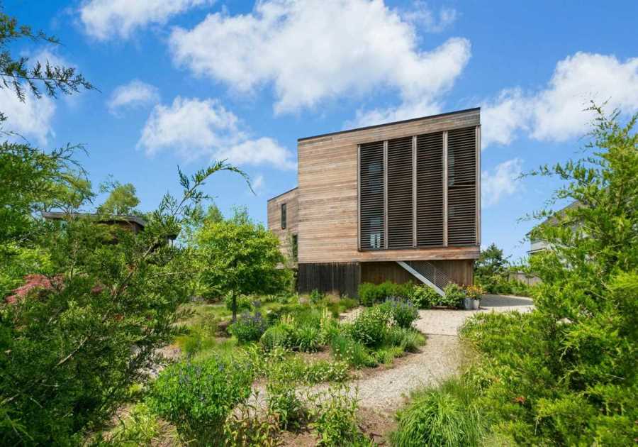 This $3M Home Is Perched on Stilts Overlooking the Long Island Sound