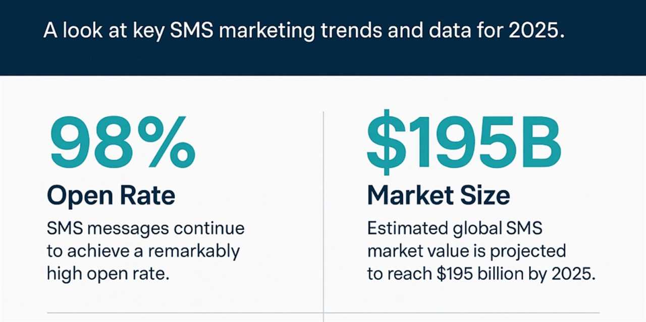 SMS marketing stats 2025