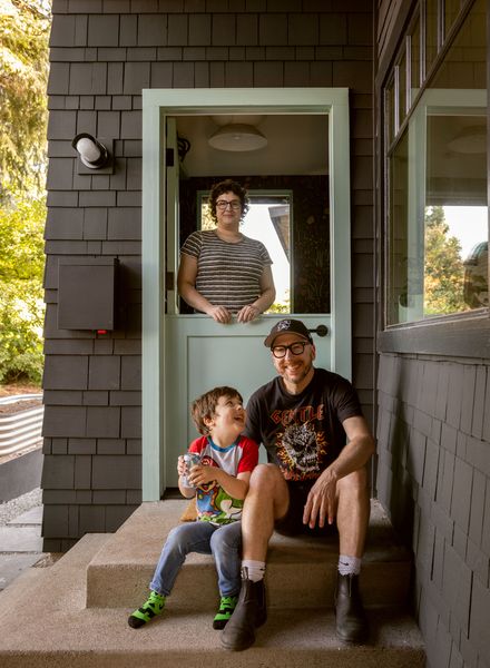 Jess, Shay and Mike now have a home that works for their busy family of three.