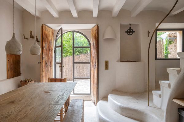 Curvaceous Interiors Define This Dreamy $1M Home on a Spanish Island