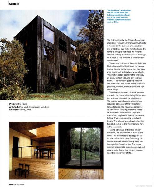 From the Archive: The Rebirth of Chilean Architecture