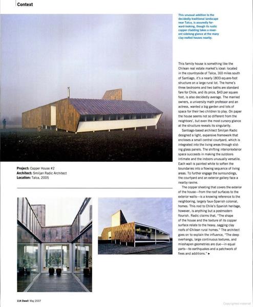From the Archive: The Rebirth of Chilean Architecture