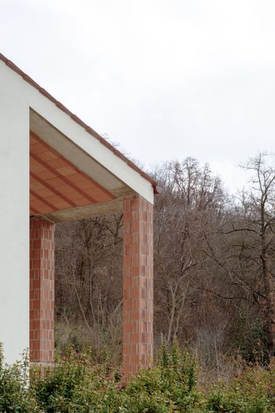 Terra-Cotta Creates a Surprising Terrazzo Floor at This Renovated Italian Barn