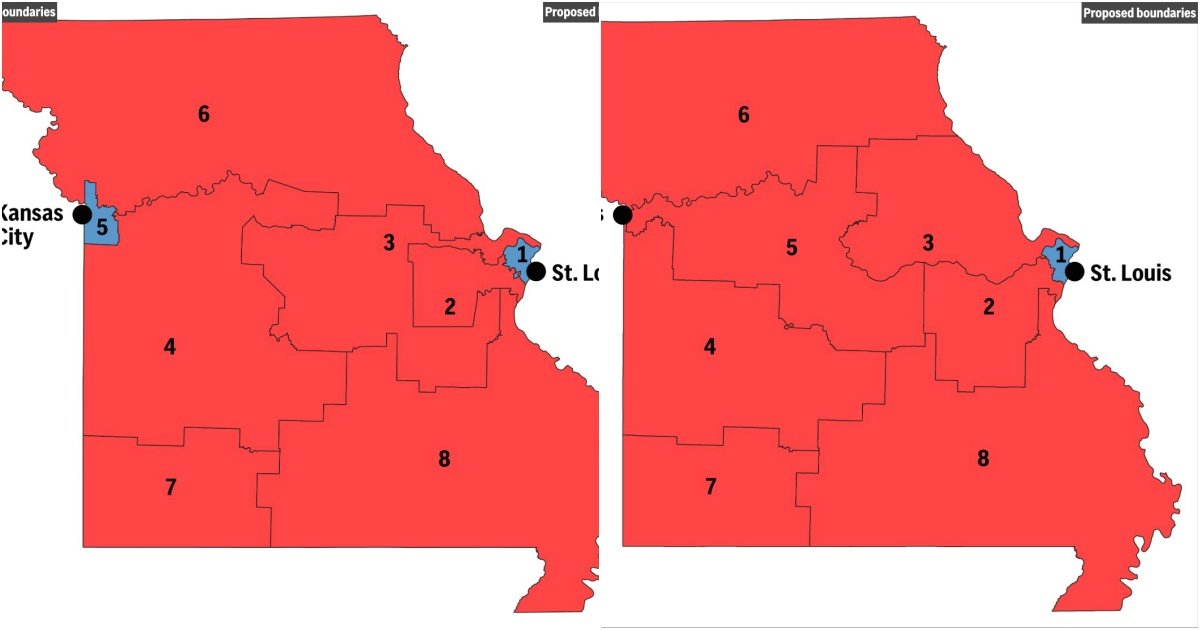 Missouri House OVERWHELMINGLY Passes New Congressional Map — Slashes Democrats Down to Just ONE Seat