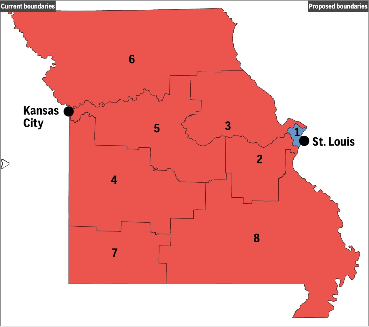 Missouri House OVERWHELMINGLY Passes New Congressional Map — Slashes Democrats Down to Just ONE Seat