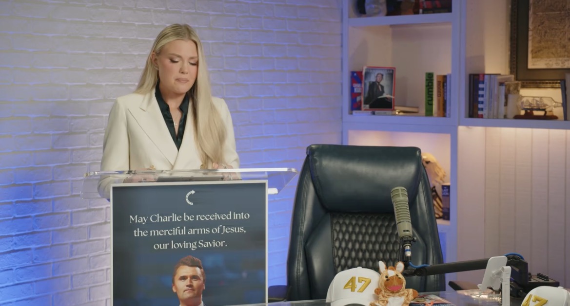 Erika Kirk Fights Through Tears As She Explains What She Had to Tell Her 3-Year-Old Daughter About Her Daddy (VIDEO)