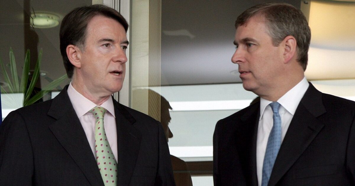 EPSTEIN CURSE IN THE UK: Fired US Ambassador Lord Peter Mandelson Is Ousted From His Own Lobbying Firm, Loses University of Manchester Honors