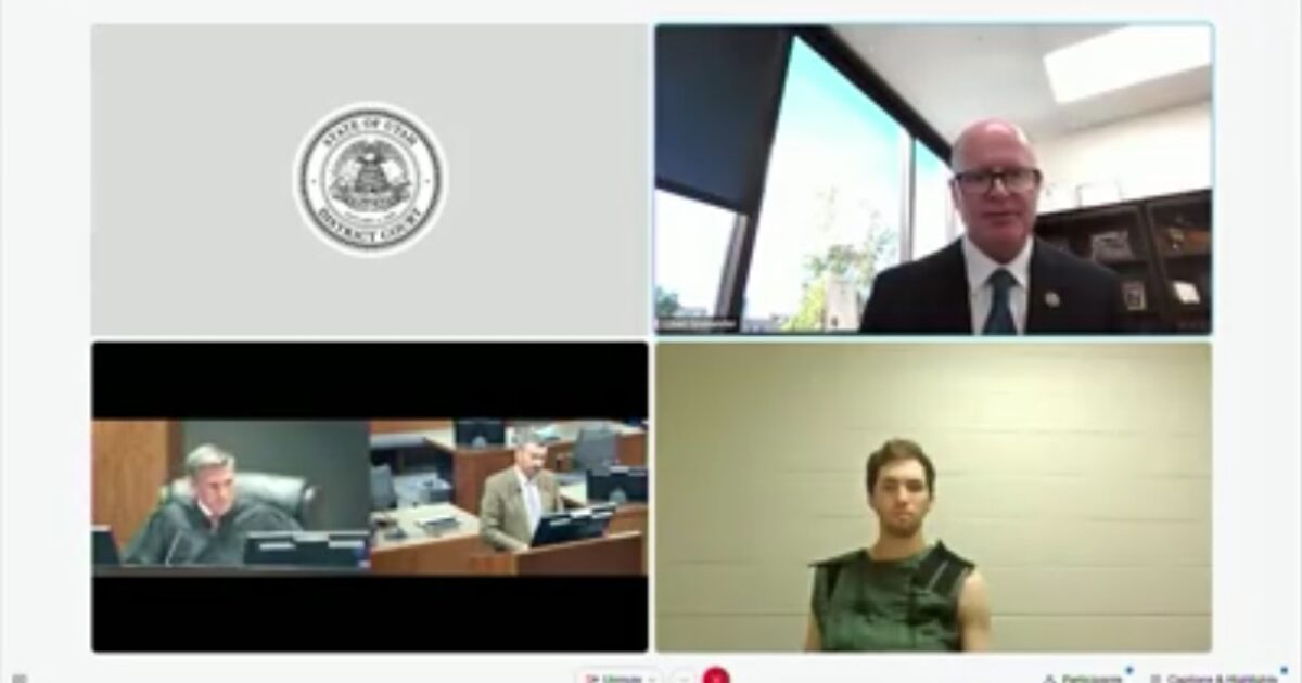 WATCH LIVE: Kirk Assassin Tyler Robinson Makes First Court Appearance