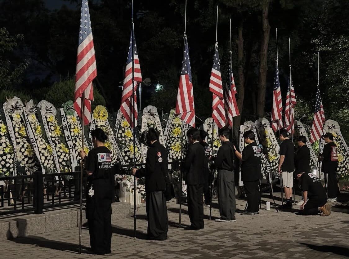 Honoring Charlie Kirk — His Legacy Lives On in Korea