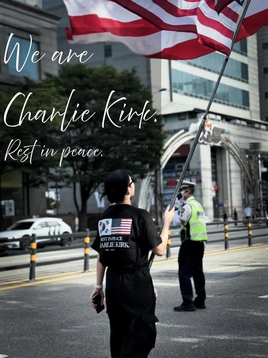 Honoring Charlie Kirk — His Legacy Lives On in Korea