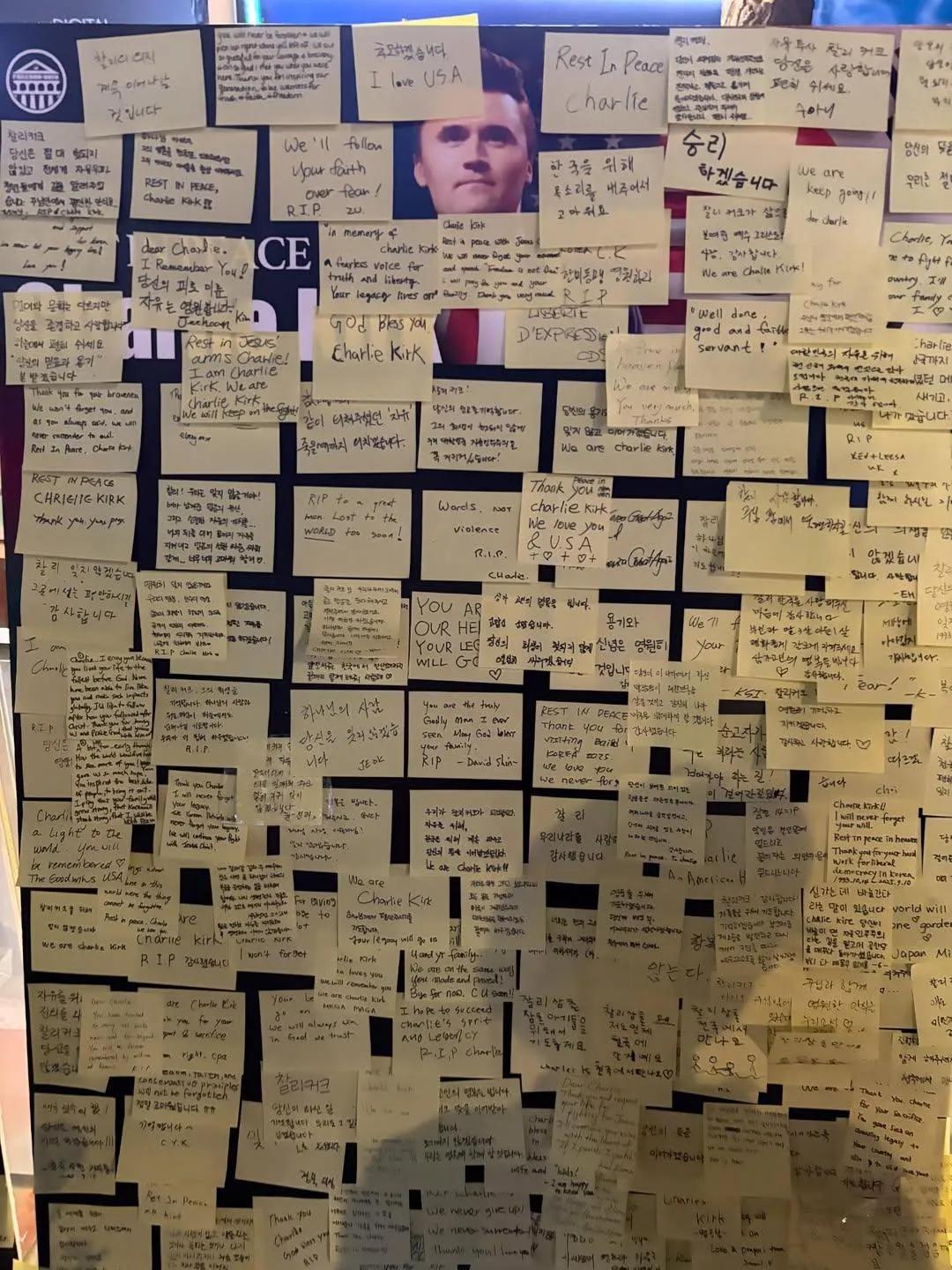 Honoring Charlie Kirk — His Legacy Lives On in Korea