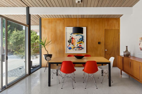 The designs for Eichler's Parkwood Estates are now held in UC Berkeley's archives.