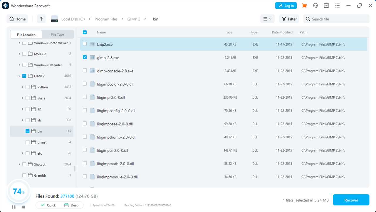 Wondershare Recoverit