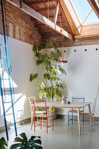 Knocking Out Partitions and a Drop Ceiling Loft-ified This ’60s Spanish Home