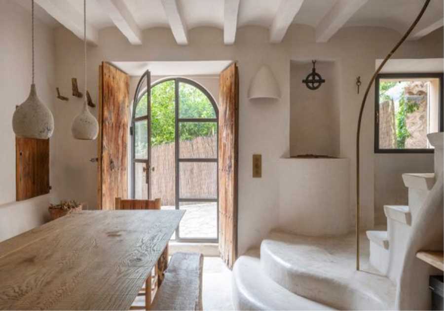 Curvaceous Interiors Define This Dreamy $1M Home on a Spanish Island