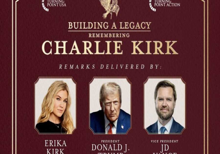 JUST IN: President Trump, JD Vance, Tucker Carlson, Trump Admin Officials Among All-Star Lineup of Speakers at Charlie Kirk’s Memorial on Sunday