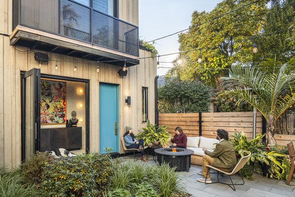 Beth Malloy and her son, Zach, and daughter-in-law, Beth Anderson, have built one of the first additional dwelling units in Chicago since the city began allowing them again in 2020. They pooled their resources to purchase a home and built a coach house at the rear.