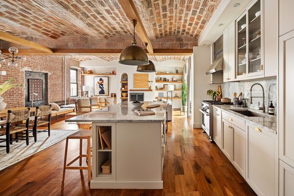 Barrel-Vaulted Brick Ceilings Cap This $3M West Village Apartment