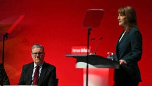 Reeves targets Farage as Labour pitches stability against ‘easy answers’