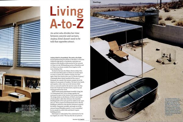 From the Archive: Andrea Zittel’s Tiny, Prophetic Joshua Tree Laboratory