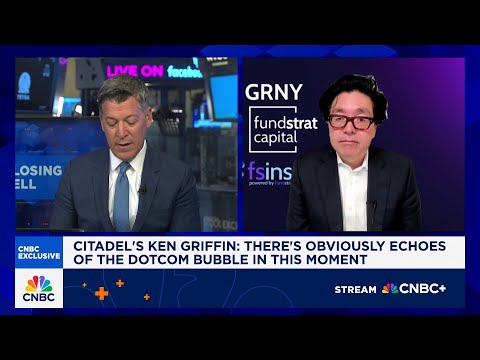 Tom Lee: There will be an AI 'shakeout' but valuations are still reasonable compared to late 90s