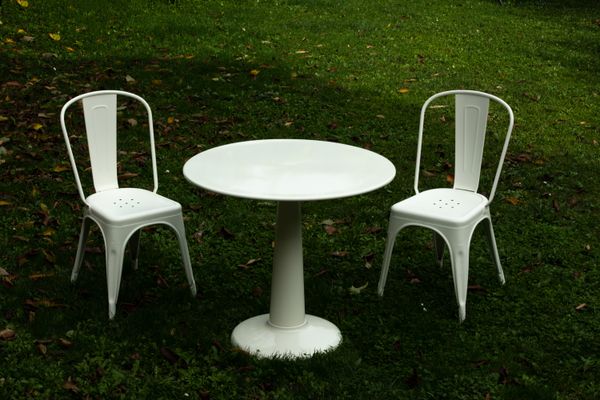 The Tolix A chair, designed by Xavier Pauchard in 1935, has been heavily copied, especially since its copyright expired in 2018.