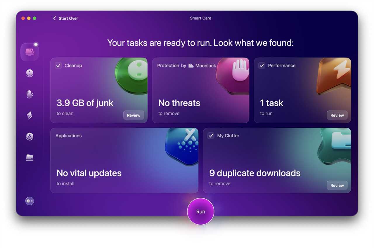 CleanMyMac Interface Update