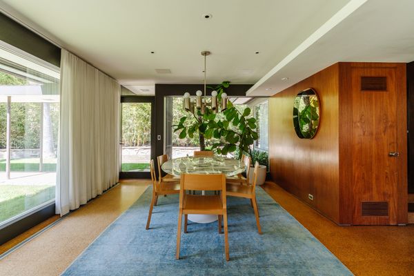 The home was part of Arts & Architecture magazine's case study program, which sponsored the design of efficient and affordable homes from the mid 1940s to the mid-60s.