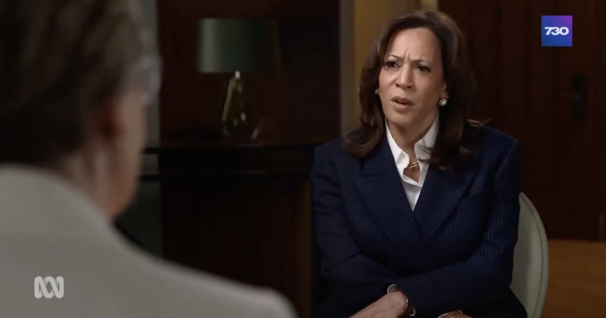 “That Is a World-Class Pivot” — Kamala Harris Gets Absolutely Grilled and Called Out for Dodging Biden’s Obvious Mental Decline in Cringe-Worthy Word Salad Interview