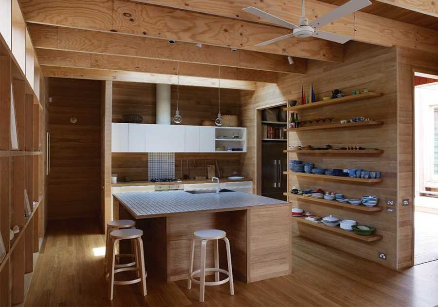 All-Wood Kitchens Don’t Have to Feel Dated