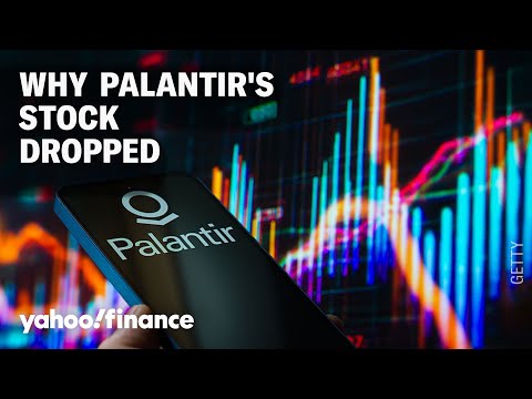 Palantir posted blockbuster earnings, so why is it's stock trading lower?
