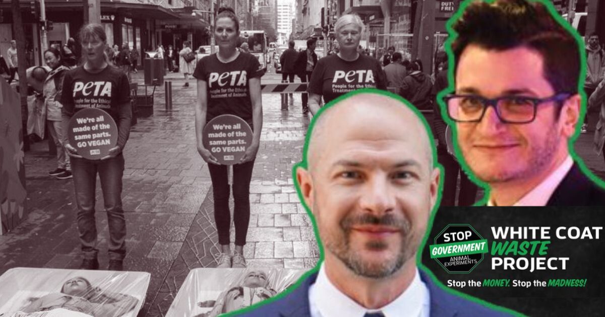 PETA Goes on Jealous Rant Against White Coat Waste, Slams Successful Anti-Animal Testing Crusaders for Having ‘Young-Male-Testosterone Energy’ While Trying to Steal Credit for Their Wins