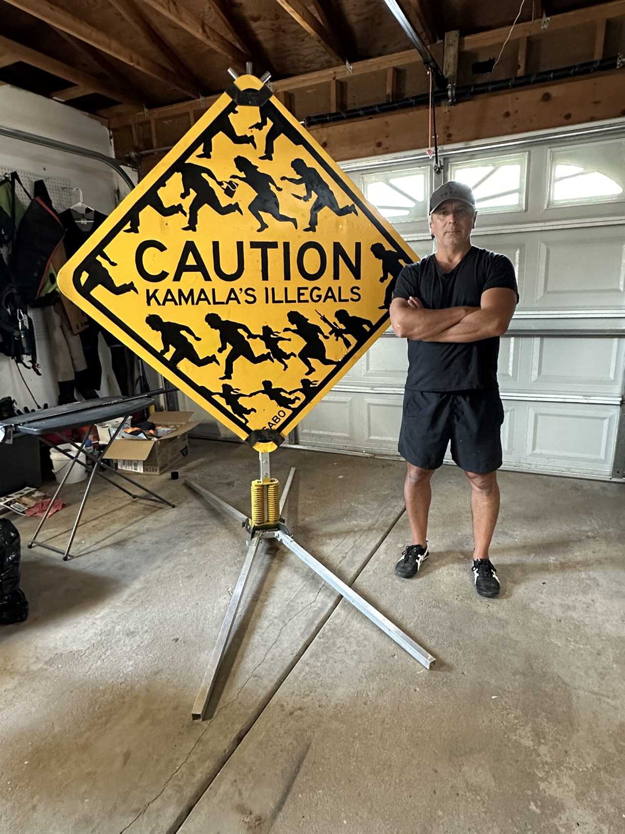 SABO‘S BACK! Lights Up LA With Powerful Charlie Kirk and Iryna Zarutska Art [Exclusive PHOTOS and VIDEO]