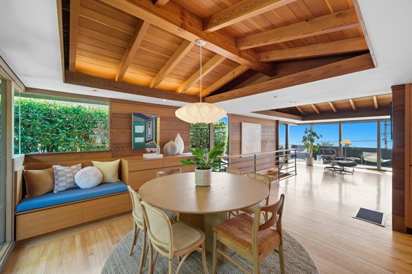 Custom Woodwork Fills This $1.8M Midcentury in the Berkeley Hills
