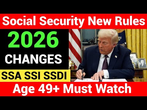 Social Security 2026 Officially Disclosed | New Rules & Changes You NEED to Prepare For