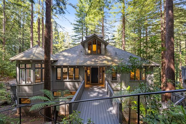 Live Nestled Among the Redwoods of Marin County in This $6.4M Home