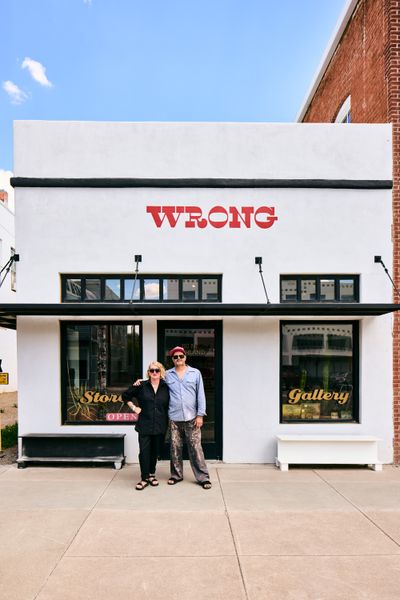 Before inhabiting a 2,000- square-foot space on N. Highland Avenue in Marfa, Wrong—the brainchild of Camp Bosworth and Buck Johnston—thrived for years in an 1880s adobe church and parsonage.